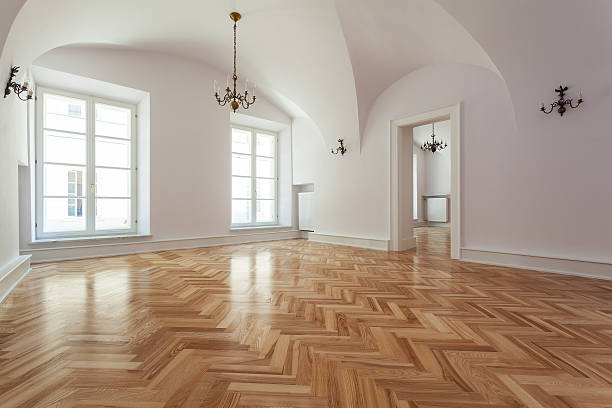 parquet en espiga moderno